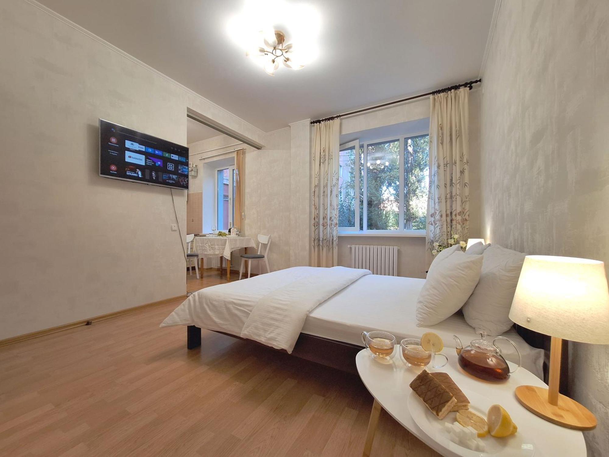 Однокімна Квартира Біля Каштанової Алеї У Центрі Полтави Мережа Alexapartments Документи Для Відряджень Безконтатне Заселення 24-7 Полтава Экстерьер фото